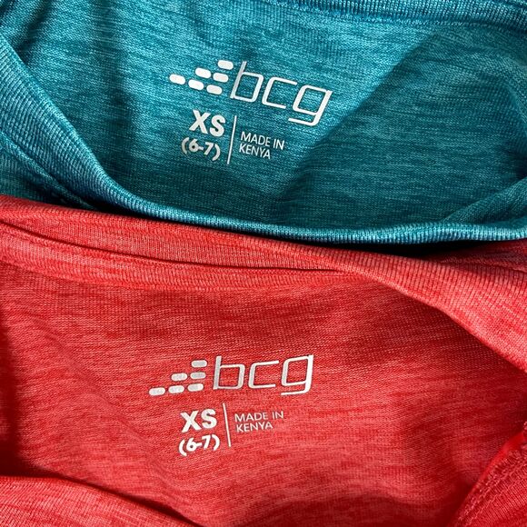 LOT BCG Boys Sleeveless Athletic Tops Size XS (6-7) Sporty Lightweight Casual - Picture 4 of 5